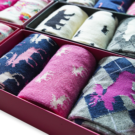 Children's socks jacquard
