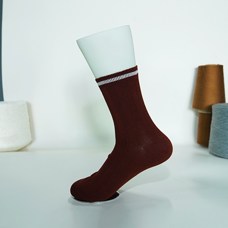 Double Needle Women's Socks